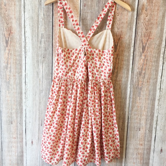 SOLD ❌ Watermelon Print Dress Fit & Flare - Picture 5 of 7